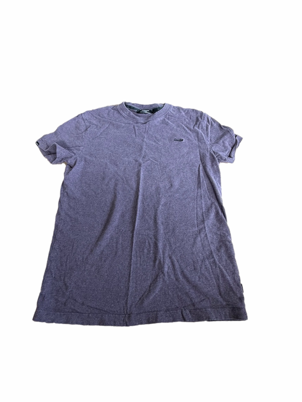 Super Dry Studios Men's Purple Crewneck T-Shirt